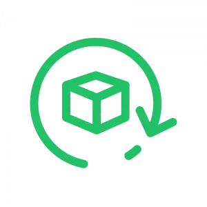 Kitting and fulfillment icon